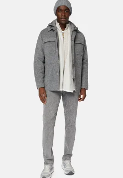 Veste Chemise Blink En Laine Avec Plastron