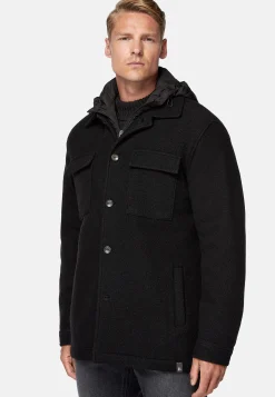 Veste Chemise Blink En Laine Avec Plastron