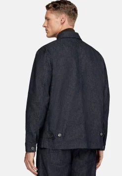 Veste Chemise De Travail En Denim