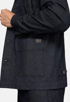 Veste Chemise De Travail En Denim