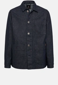 Veste Chemise De Travail En Denim