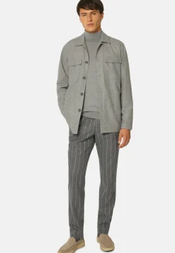 Veste Chemise Link En Flanelle De Laine