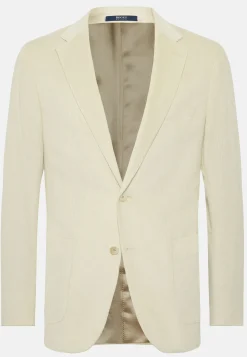 Veste Crème En Coton Et Cachemire