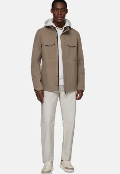 Veste De Treillis En Tissu Technique Recyclé B Tech