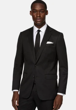 Veste En Sergé De Laine Extensible