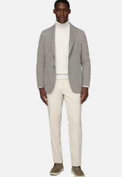 Veste Gris Tourterelle B Jersey En Coton Et Polyester