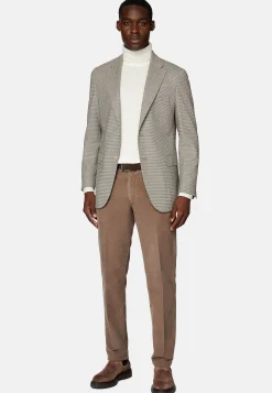 Veste Gris Tourterelle En Laine Extensible