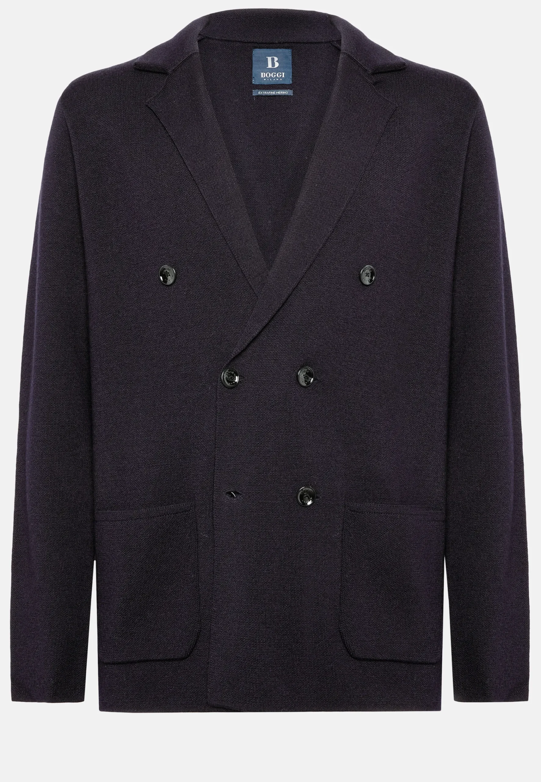 Veste Pull En Laine Mérinos