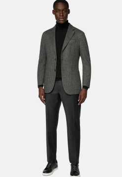 Veste Structurée En Coton Mélangé Jersey