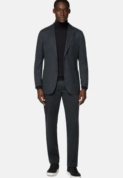 Veste Structurée En Coton Mélangé Jersey