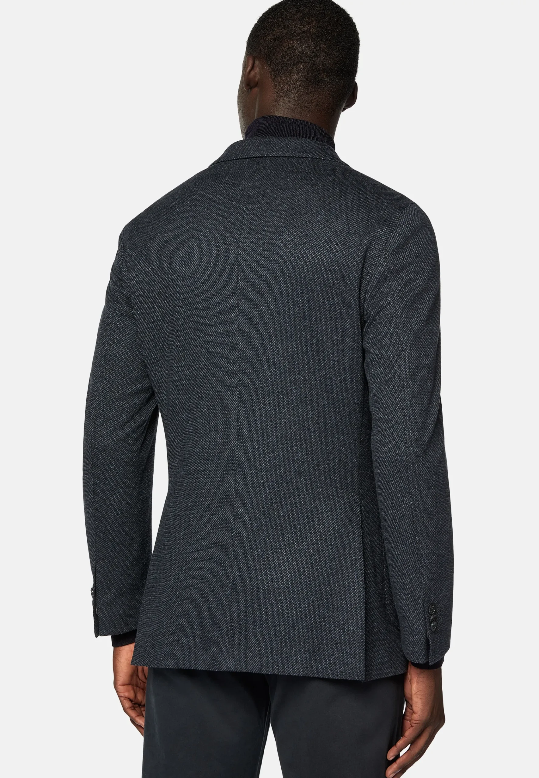 Veste Structurée En Coton Mélangé Jersey